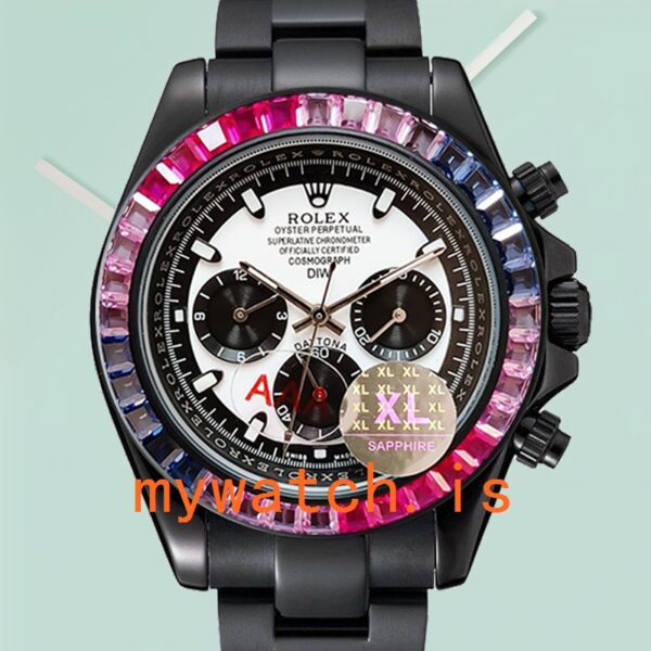 Rolex Daytona Mens 40mm DIW Panda Dial Automatic: Genuine vs. Replica