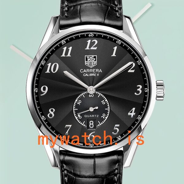 Tag Heuer Carrera 43mm Men WAS2110.FC6180 Black Dial: Genuine vs. Replica