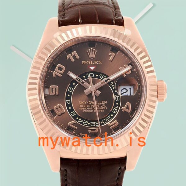 Rolex Sky-Dweller 42mm Men's 326135-L Automatic Stainless Steel: Authentic vs. Replica