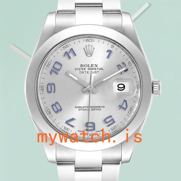 Rolex Datejust Turn-o-graph 116264 Mens 36mm Black Dial Silver-tone: Genuine vs. Replica