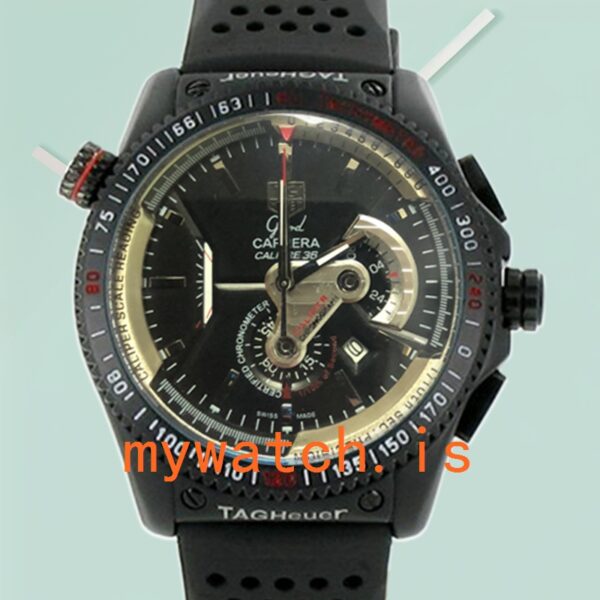 Tag Heuer Carrera 43mm CAV5185.FT6020 Mens Japanese Quartz: Genuine vs. Replica