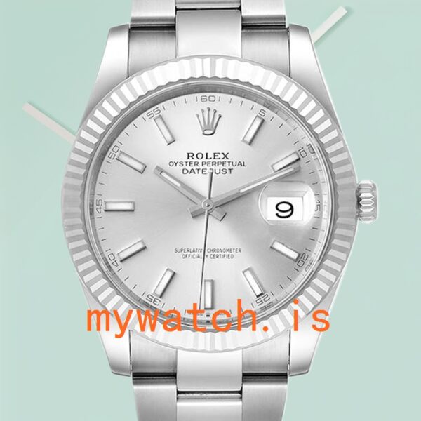 Rolex Datejust 126334SSO Mens 41mm Silver-tone Silver Dial: Genuine vs. Replica