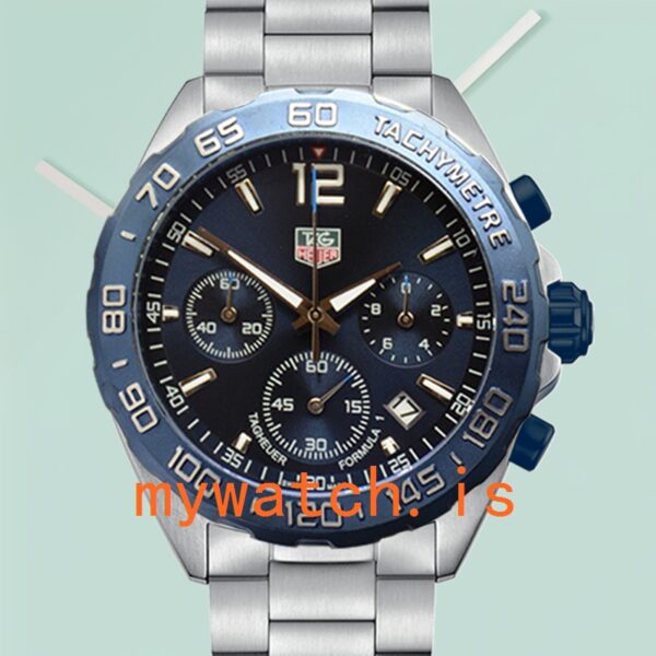 Tag Heuer Formula 1 43mm CAZ1010-001 Men Silver-tone Quartz: Genuine vs. Replica Analysis