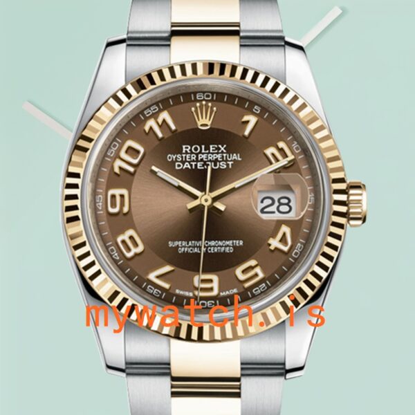 Rolex Datejust 116233BRAO Mens 36mm Automatic: A Timeless Classic
