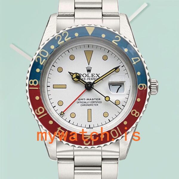 Rolex GMT-Master Men's 40mm 6542 Automatic Oyster Bracelet: Genuine vs. Replica
