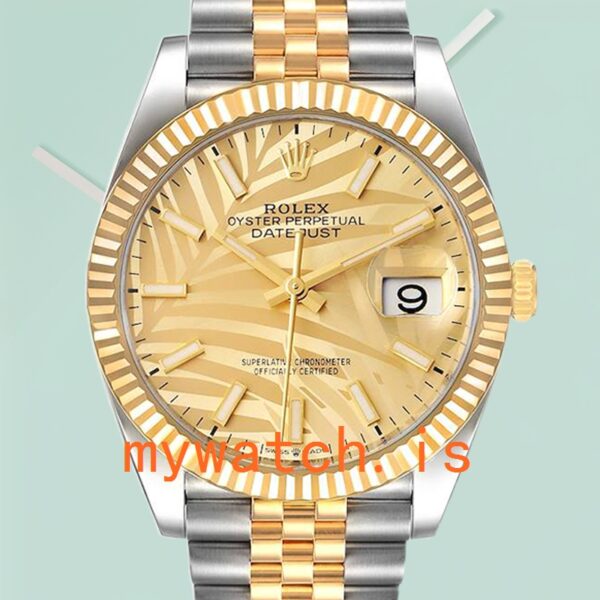 Rolex Datejust Mens M126233-0037 36mm Oyster Bracelet Stainless Steel: Genuine vs. Replica