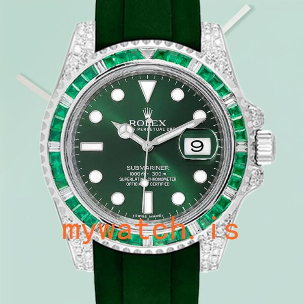 Rolex Submariner 116610 40mm Mens Green Dial: Genuine vs. Replica Analysis