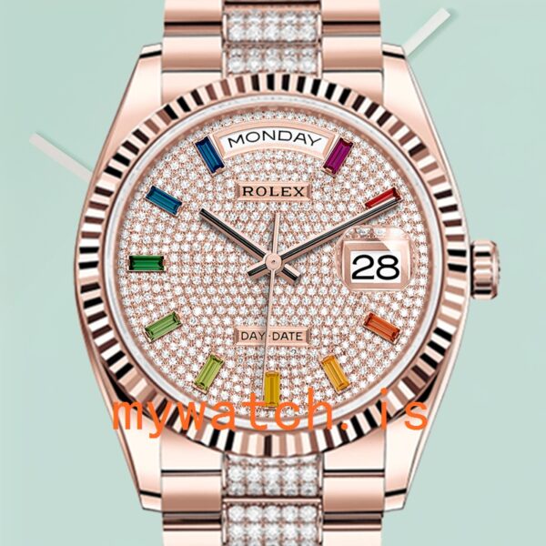 Rolex Day-Date Men's 36mm m128235-0040 Rose Gold-tone: The Epitome of Luxury