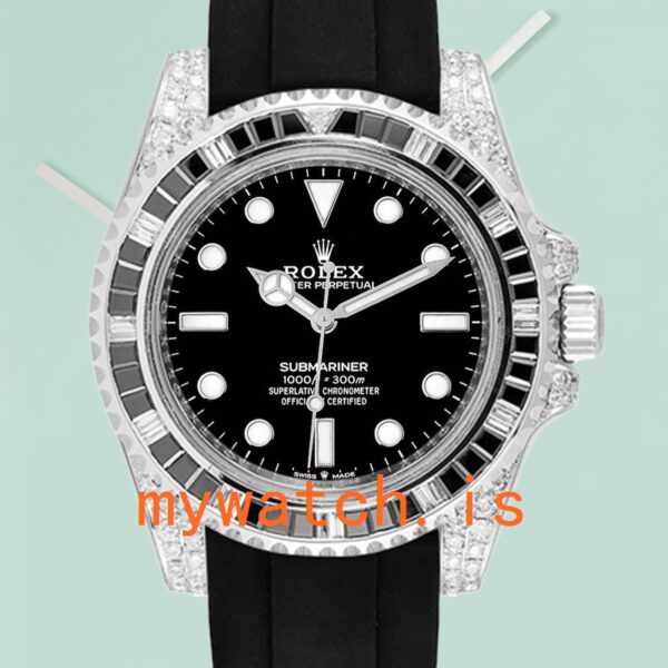 Rolex Submariner 126610 Mens 40mm Diamond Bezel: Genuine vs. Replica Analysis