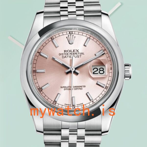 Rolex Datejust Mens m126234-0047 41mm Silver-tone: Genuine vs. Replica Analysis